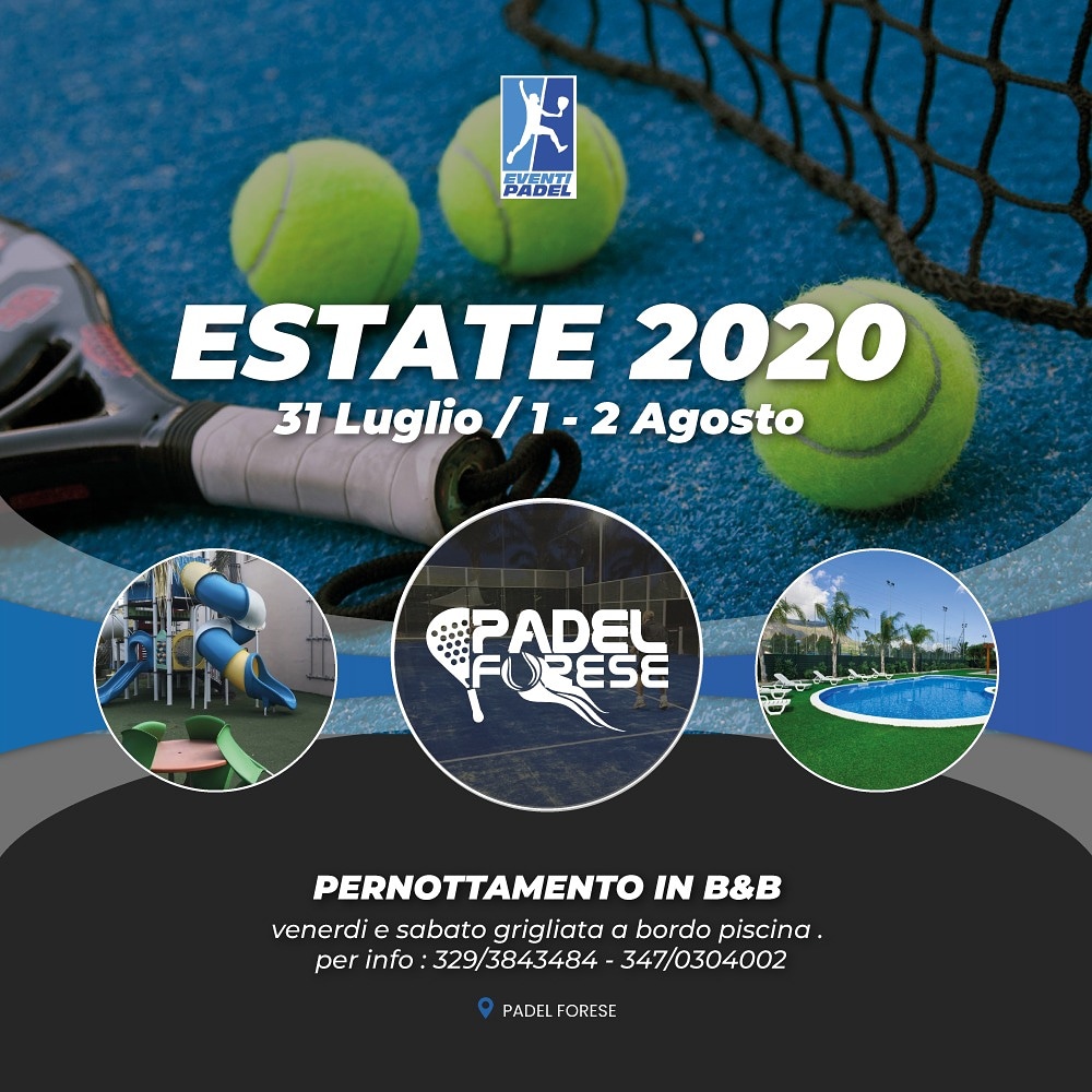 Tre giorni al Padel Forese!